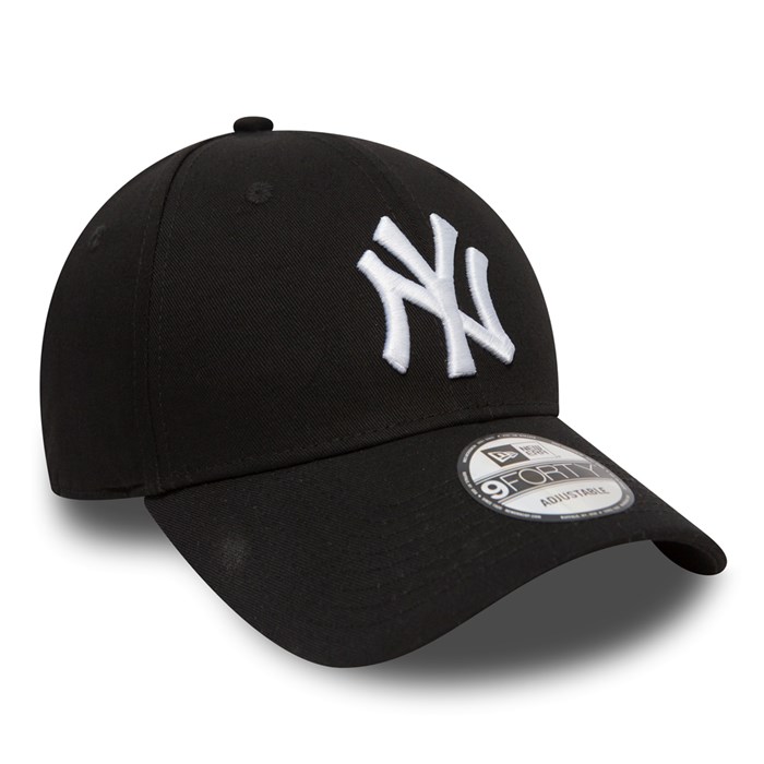 New York Yankees Essential 9FORTY Lippis Mustat - New Era Lippikset Verkossa FI-419063